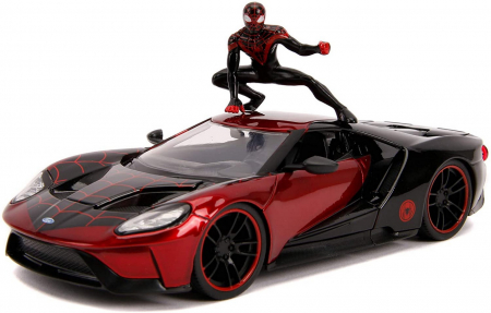 Mașină Metalică Spider-Man Ford GT 2017 Miles Morales [1]