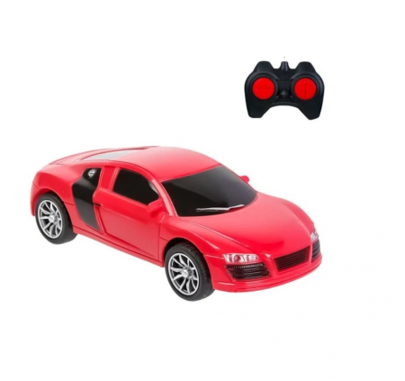 Masinute si vehicule cu telecomanda - Masina rosie de curse cu telecomanda