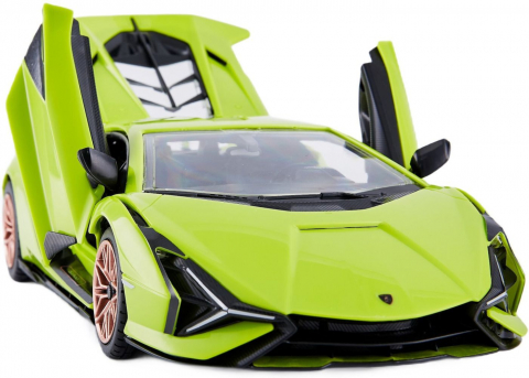 MASINUTA CONSTRUIBILA CU TELECOMANDA LAMBORGHINI SIAN FKP 37 SCARA 1 LA 18 [2]