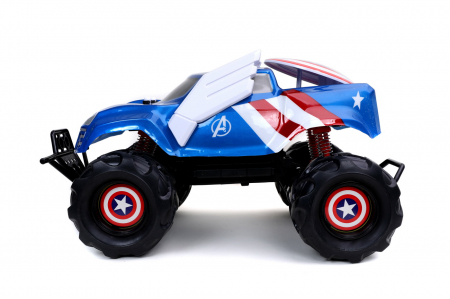 Masinuta cu telecomanda marvel rc captain america scara 1:14 [3]