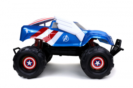 Masinuta cu telecomanda marvel rc captain america scara 1:14 [4]