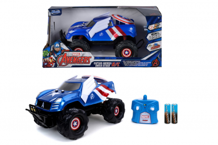 Masinuta cu telecomanda marvel rc captain america scara 1:14 [2]