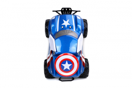 Masinuta cu telecomanda marvel rc captain america scara 1:14 [6]