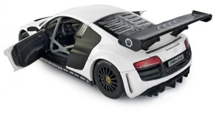 Mașinuță Metalică Audi R8 Alb, Scara 1:24  [4]