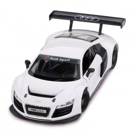 Mașinuță Metalică Audi R8 Alb, Scara 1:24  [5]