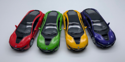 MASINUTA METALICA BMW I8 13CM SCARA 1 LA 36 [1]