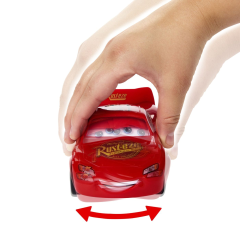 MASINUTA METALICA CARS3 FULGER MCQUEEN CU OCHI SI GURA MOBILA [2]