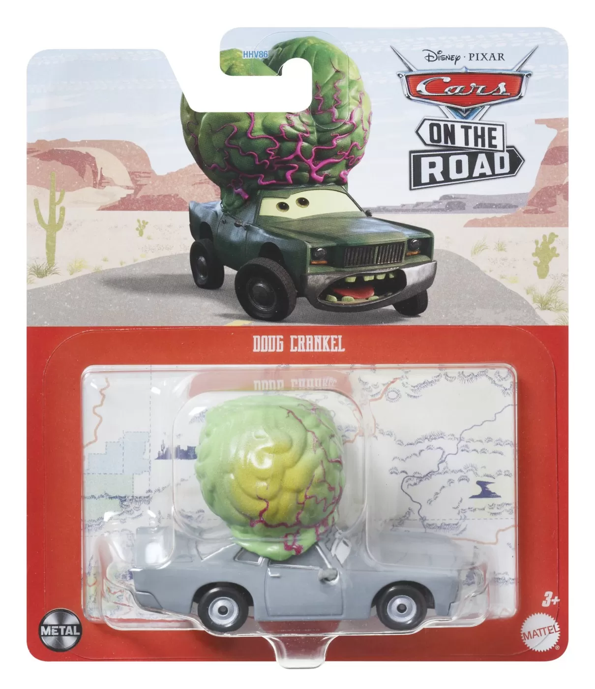 Jocuri de Rol - Masinuta Metalica Cars3 Personajul Doug Crankel