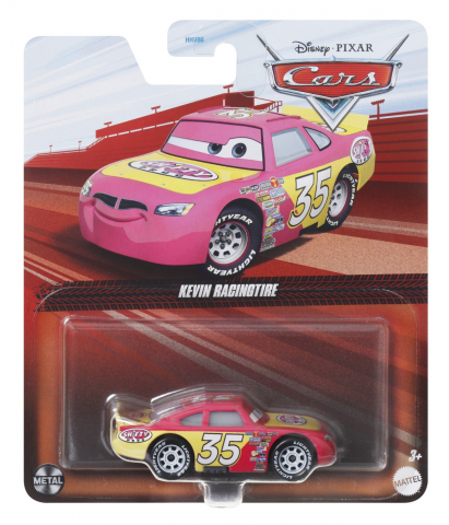 Jocuri si articole copii - MASINUTA METALICA CARS3 PERSONAJUL KEVIN RACINGTIRE