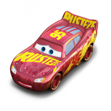 Masinuta metalica cars3 personajul muddy rusteze racing center fulger mcqueen [4]