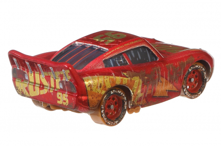 Masinuta metalica cars3 personajul muddy rusteze racing center fulger mcqueen [2]
