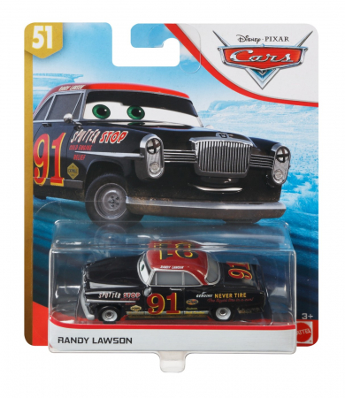 Masinute, Motociclete, Elicoptere, Avioane & Trenulete - Masinuta metalica cars3 personajul randy lawson