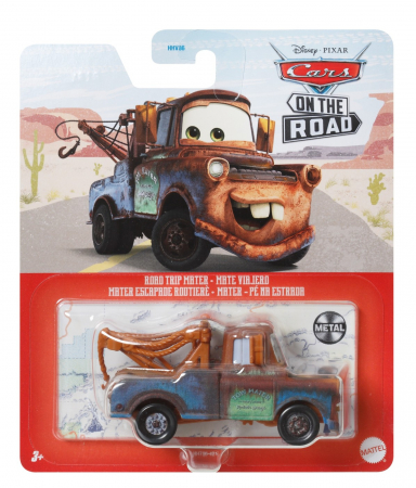 Masinute, Motociclete, Elicoptere, Avioane & Trenulete - Masinuta Metalica Cars3 Road Trip Mater 