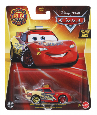 Jocuri si articole copii - MASINUTA METALICA CARS3 RADIATOR SPRINGS RACE AND RESCUE PERSONAJUL FULGER MCQUEEN