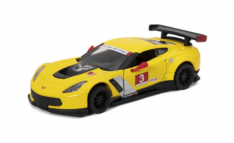 MASINUTA METALICA CORVETTE C7 R 2016 13CM  SCARA 1 LA 36 [2]