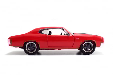 Mașinuță Metalică Fast and Furious 1970 Chevy Chevelle 1:24 [4]