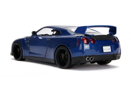 Mașinuță Metalică Fast and Furious Nissan Skyline 1:18  [5]