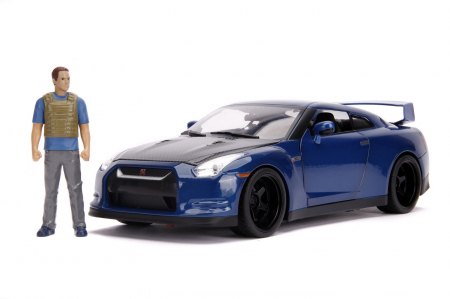 Mașinuță Metalică Fast and Furious Nissan Skyline 1:18  [2]