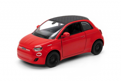 MASINUTA METALICA FIAT 500E 13CM  SCARA 1 LA 28 [2]