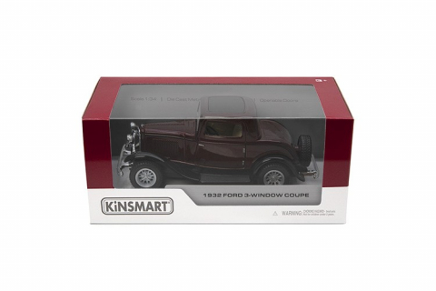 Jocuri si articole copii - MASINUTA METALICA FORD 1932 COUPE 13CM  SCARA 1 LA 34