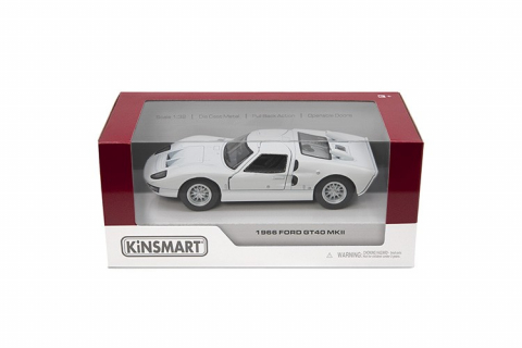 Jocuri si articole copii - MASINUTA METALICA FORD GT40 1966 13CM  SCARA 1 LA 32