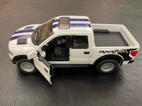 MASINUTA METALICA FORD RAPTOR 13CM SCARA 1 LA 46 [8]