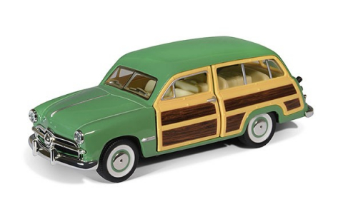 MASINUTA METALICA FORD WOODY WAGON 1949 13CM  SCARA 1 LA 40 [2]