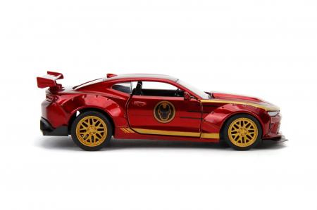 Mașinuță Metalică Iron Man 2016 Chevy Camaro SS 1:32  [8]