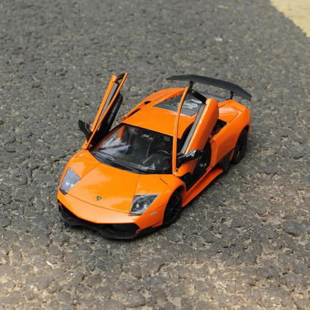 Masinuta metalica lamborghini gallardo lp560-4 portocaliu scara 1 la 20 [2]