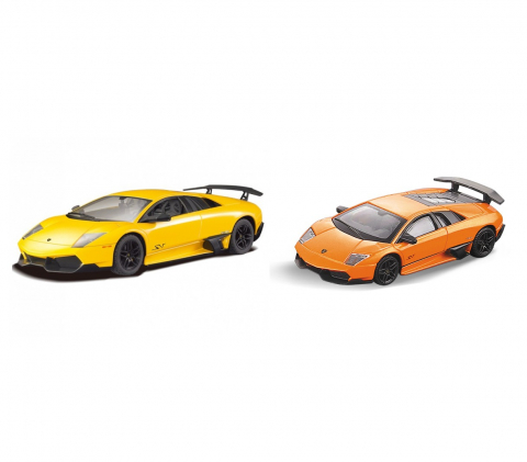 Jocuri si articole copii - MASINUTA METALICA LAMBORGHINI MURCIELAGO LP 670 4 SV SCARA 1 LA 43