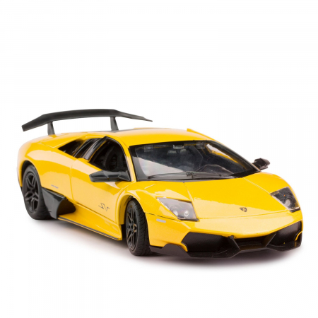 Mașinuță Metalică Lamborghini Murcielago LP670-4 Galben, Scara 1:24 [5]