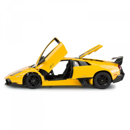 Mașinuță Metalică Lamborghini Murcielago LP670-4 Galben, Scara 1:24 [4]