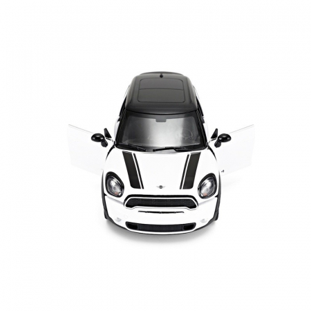 Mașinuță Metalică MiniCooper Albă, Scara 1:24  [4]