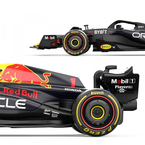 MASINUTA METALICA RED BULL F1 RB19 SCARA 1 LA 24 [2]
