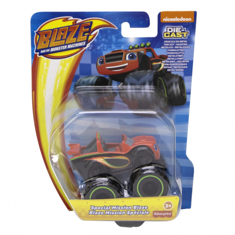 Jocuri si articole copii - Masinute Blaze Din Metal Special Mission Blaze