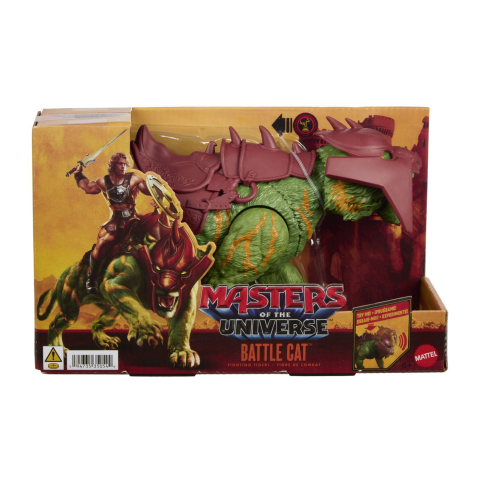 Jocuri si articole copii - MASTERS OF THE UNIVERSE FIGURINA INTERACTIVA BATTLE CAT CU SUNETE 28CM