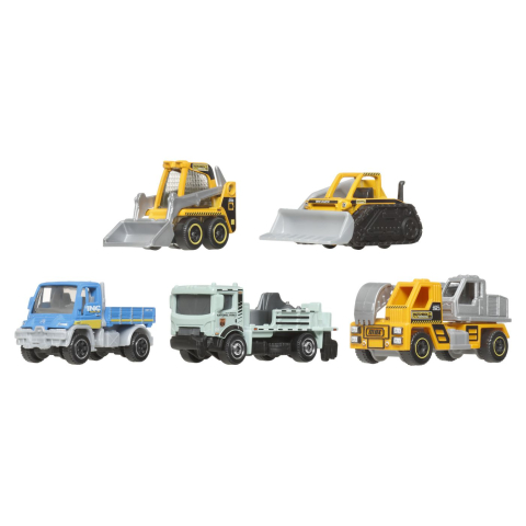 MATCHBOX SET 5 MASINUTE METALICE MBX CONSTRUCTION VII SCARA 1 LA 64 [2]