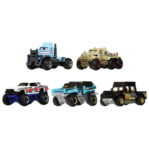 MATCHBOX SET 5 MASINUTE METALICE MBX OFF ROAD II SCARA 1 LA 64 [2]