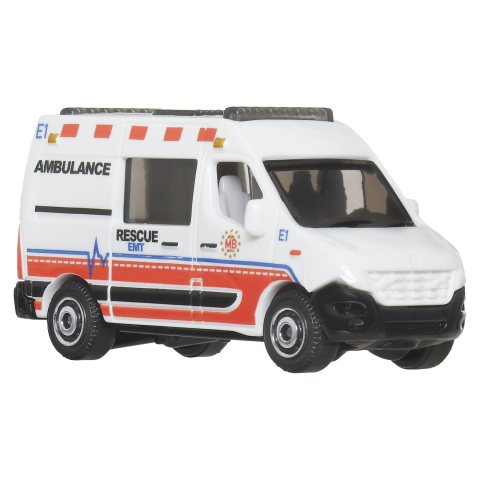 MATCHBOX SET 5 MASINUTE METALICE RESCUE EMT SCARA 1 LA 64 [6]