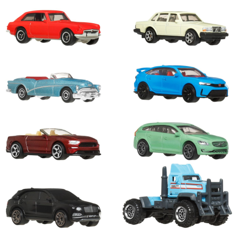 MATCHBOX SET 8 MASINUTE METALICE EXCLUSIV VOLVO V60 2016 SCARA 1 LA 64 [3]