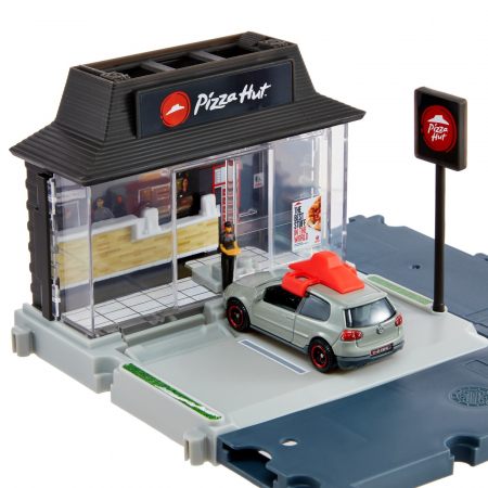Matchbox - Set Action Drivers Pizza Hut [3]