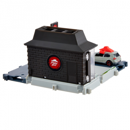 Matchbox - Set Action Drivers Pizza Hut [4]