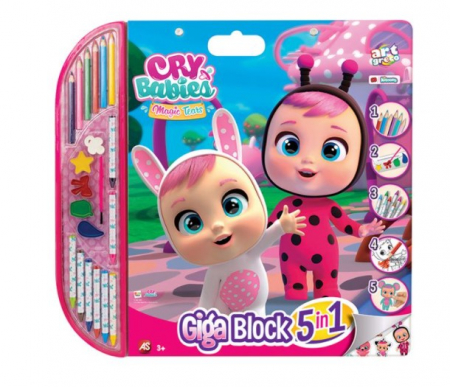 Jocuri si Jucarii Educative - Mega Bloc de desen cu accesorii incluse
