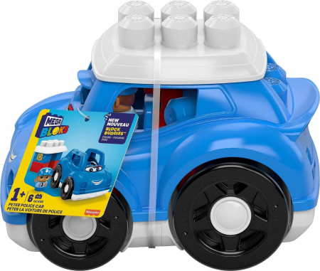 Mega Bloks First Builders Vehicul Peter Police [4]