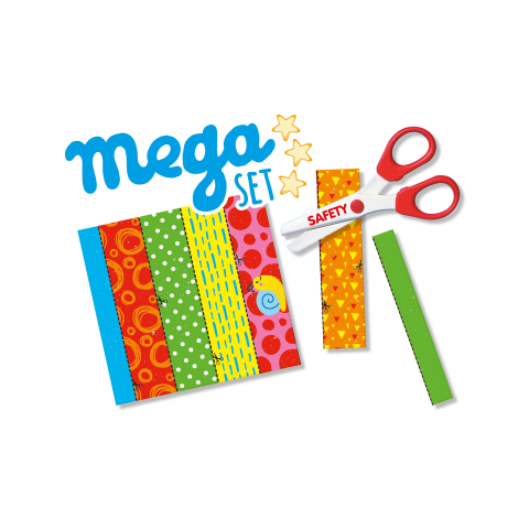 Mega set creativ pntru copii - Invat sa folosesc foarfeca set mare,3-6 ani [1]