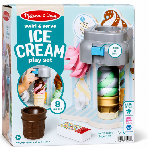 Jucarii de rol - MELISSA AND DOUG INVARTE SI SERVESTE SET INGHETATA