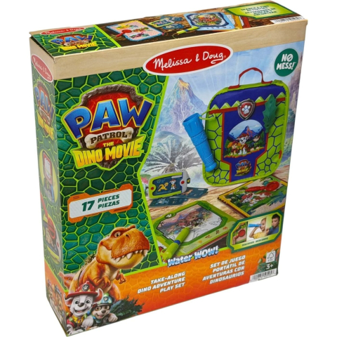 Jucarii de rol - MELISSA AND DOUG PATRULA CATELUSILOR FILMUL CU DINOZAURI SET DE JOACA WATER WOW
