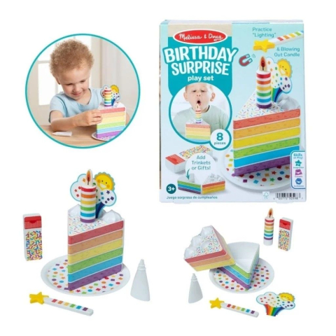 MELISSA AND DOUG SET TORT DE ZI DE NASTERE CU LUMANARI [6]