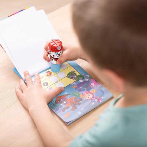 MELISSA AND DOUG STICKER WOW PATRULA CATELUSILOR SET DE JOACA AUTOCOLANTE SI STAMPILA MARSHALL [6]