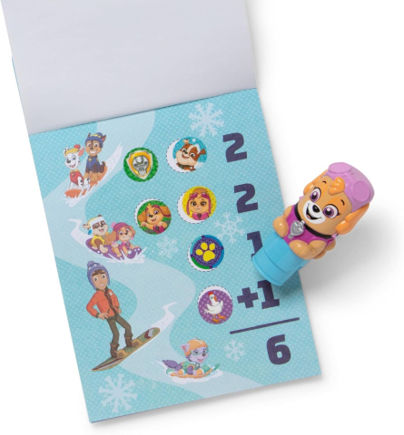 MELISSA AND DOUG STICKER WOW PATRULA CATELUSILOR SET DE JOACA AUTOCOLANTE SI STAMPILA SKYE [8]